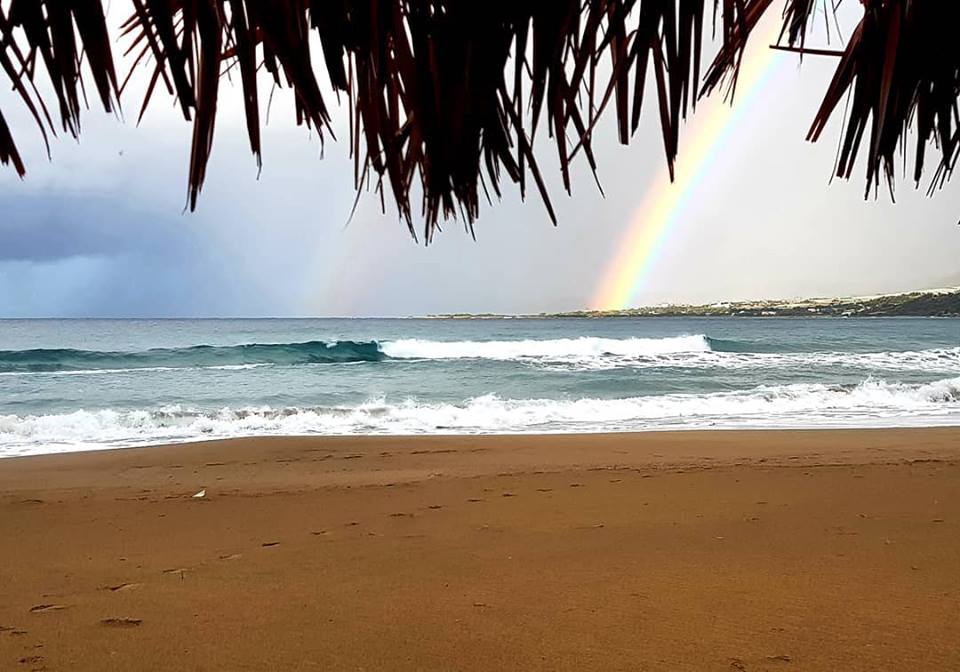 Surfing Crete