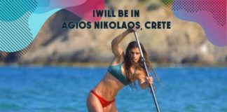 Agios Nikolaos on SUP