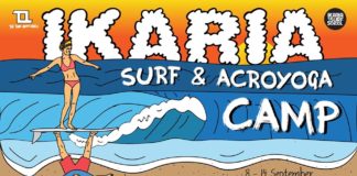 Ikaria surf school camp
